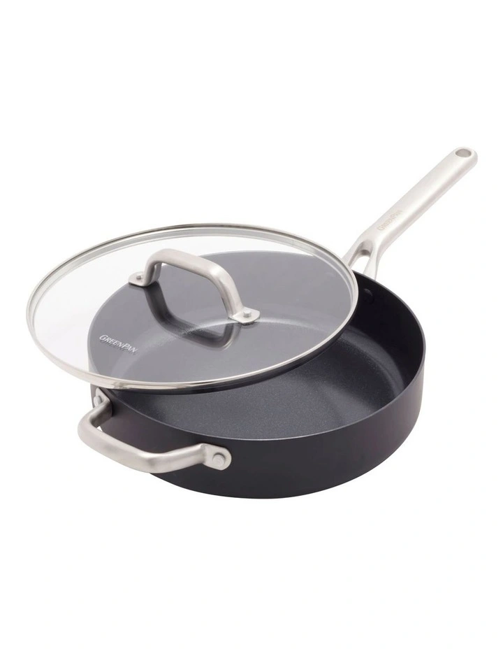 Omega Skillet With Lid 28cm in Black