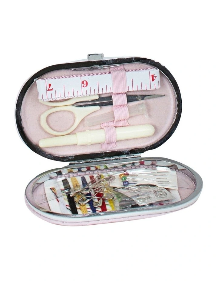 Sewing Kits Woven Peony Pink
