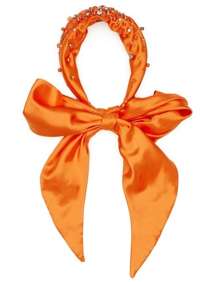 Callie Headpiece in Orange