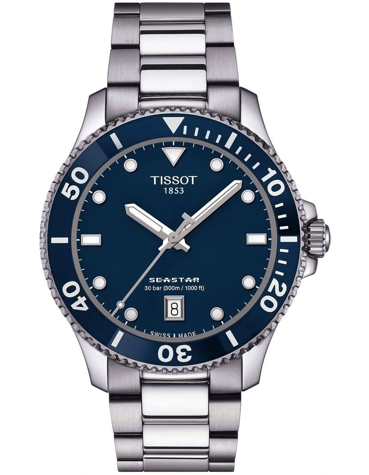 Seastar 1000 40mm Watch in Blue