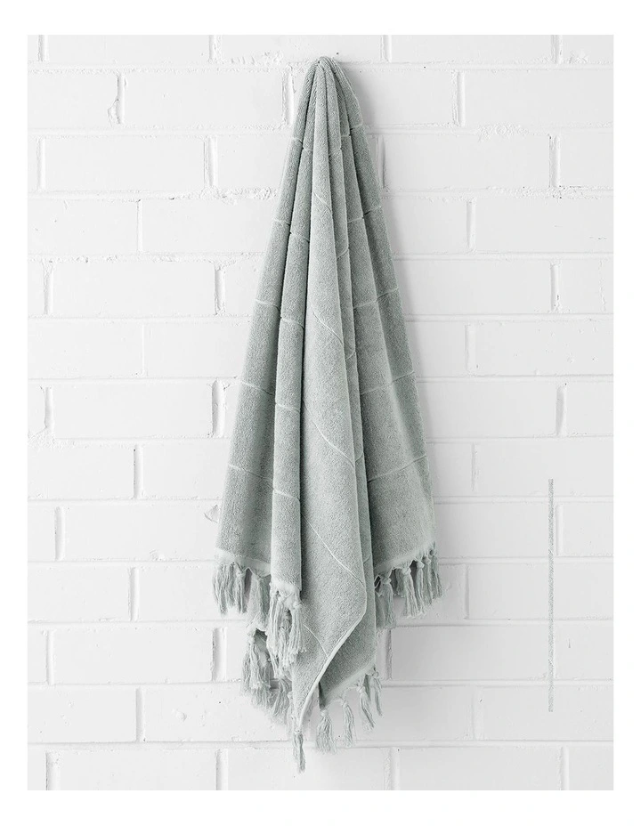 Paros Bath Towel Range in Limestone
