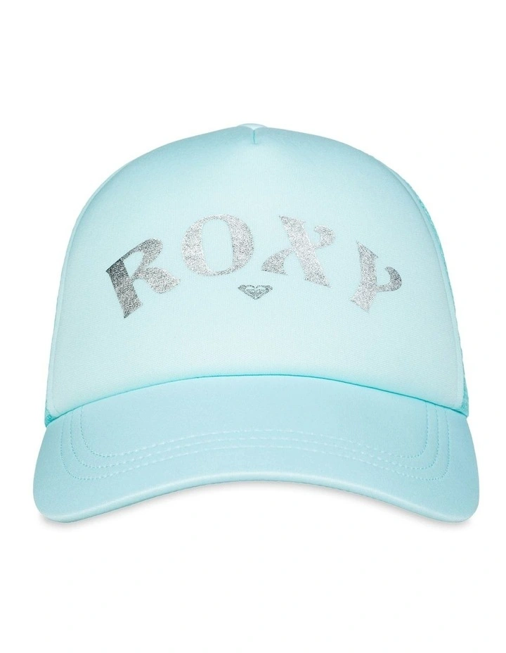 Reggae Town Trucker Hat in Aruba Blue