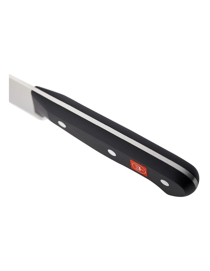 Gourmet 20cm Bread Knife Silver/Black
