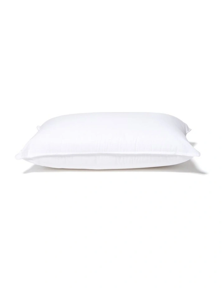 Black All Seasons Pillow White