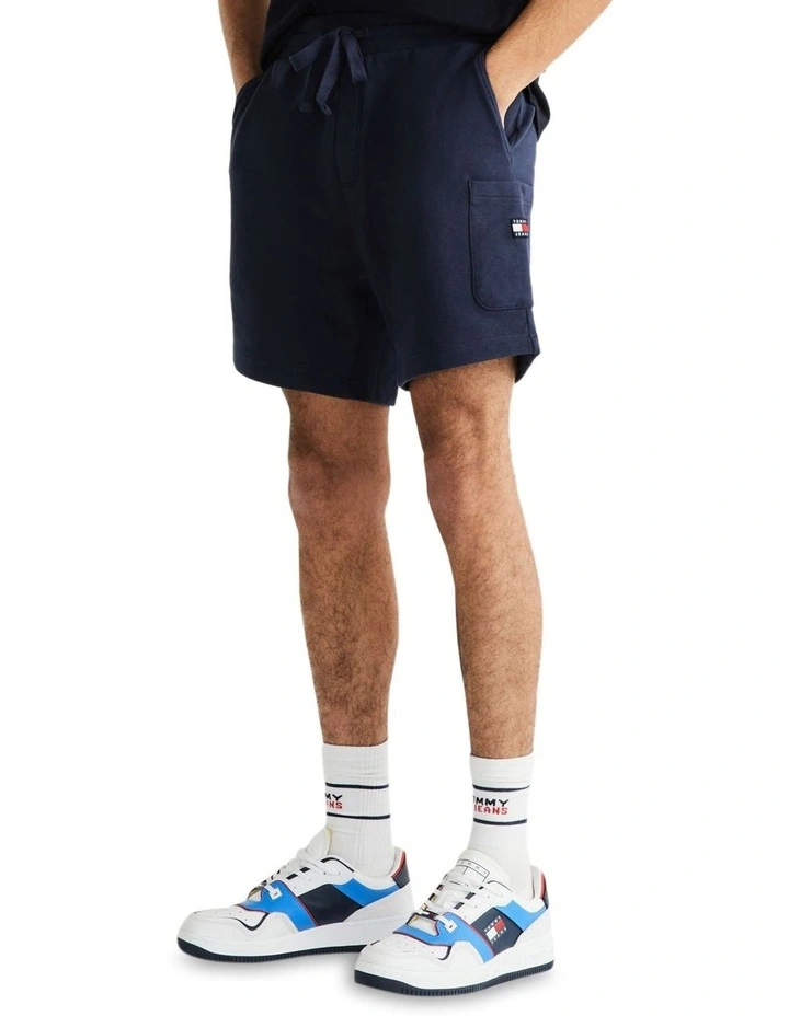 Badge Cargo Beach Short in Twilight Navy