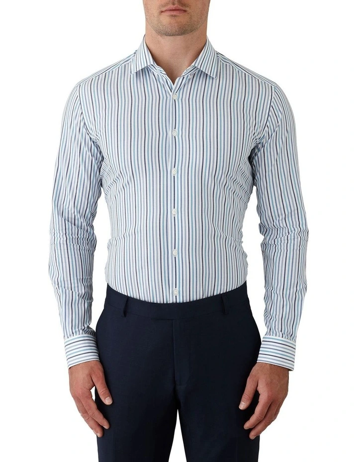 Motion Slim Fit Shirt in Blue