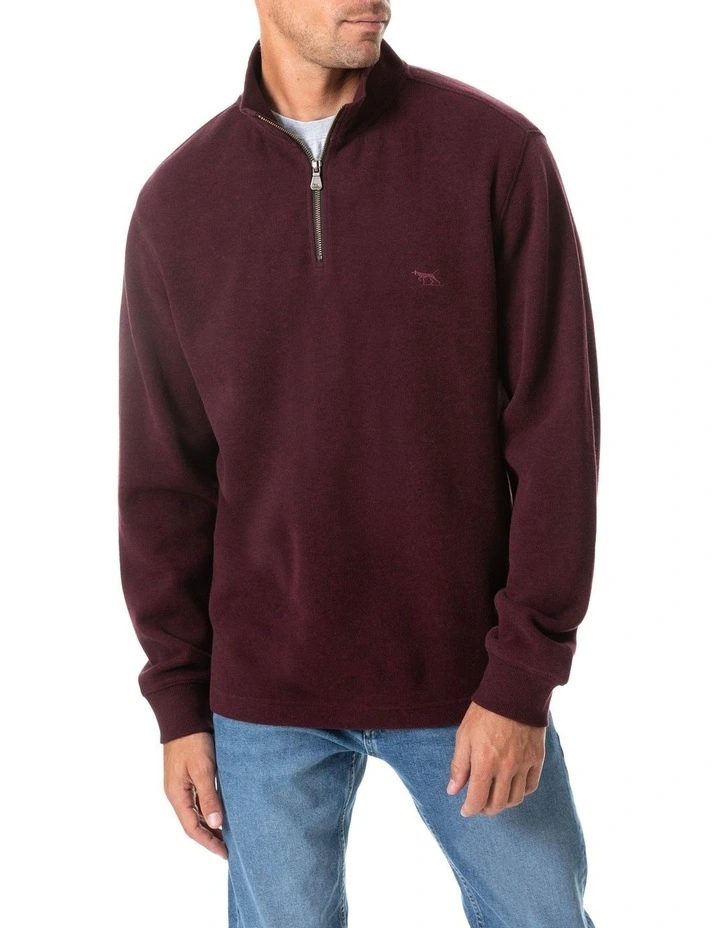 Alton Ave Sweat in Claret