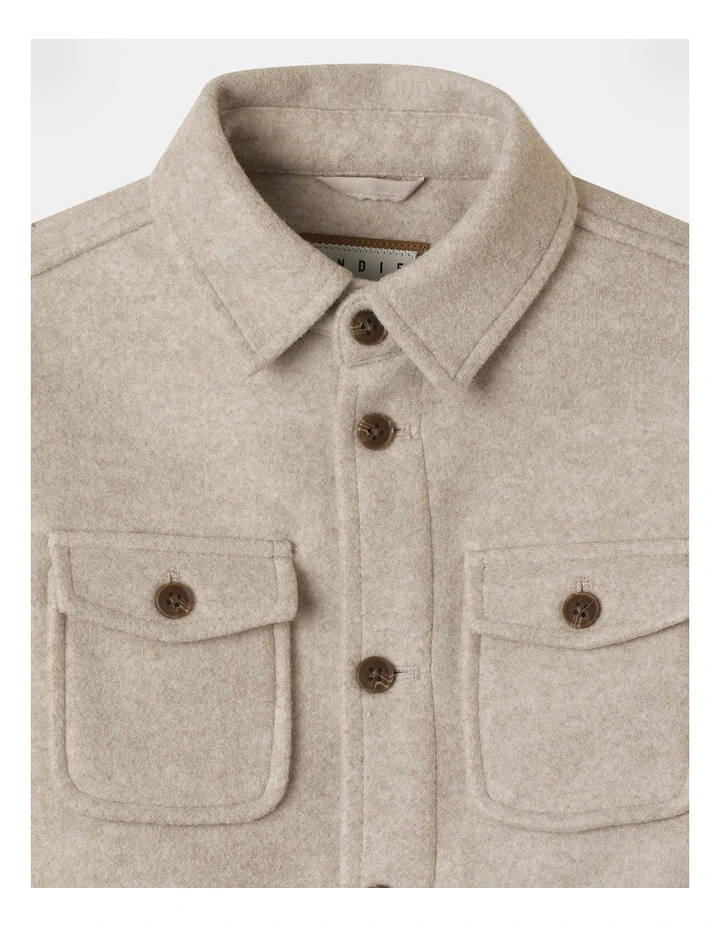 The Coleman Jacket (8-16 Years) in Wheat