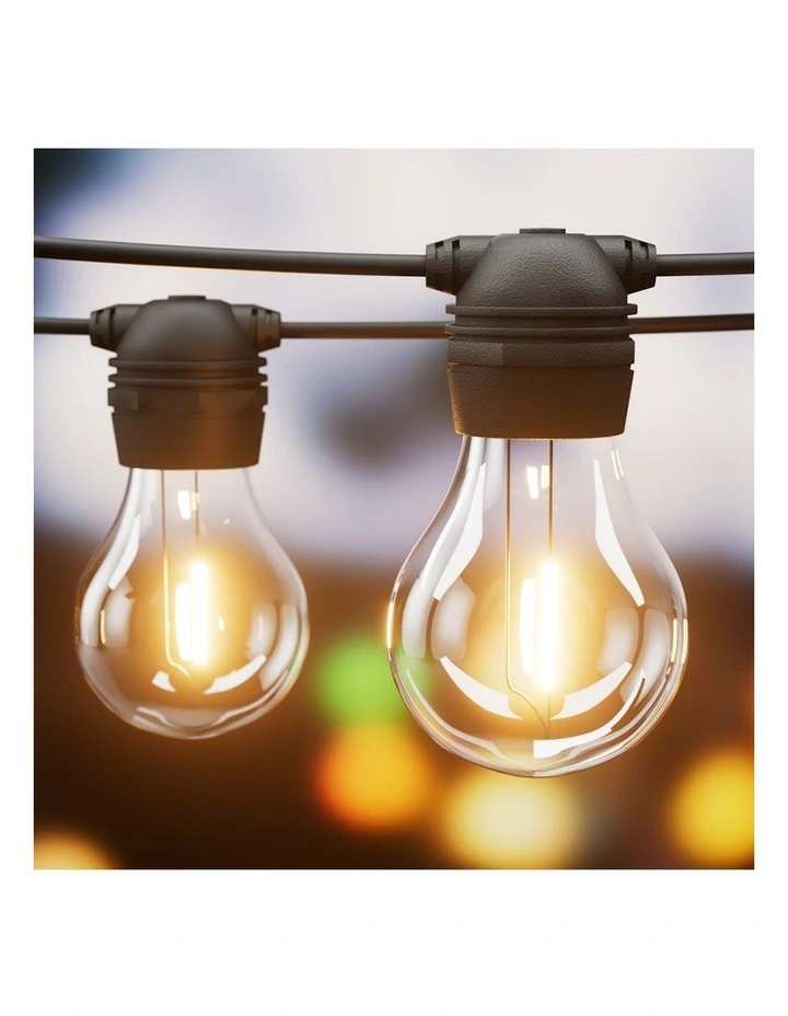 Solar Festoon Lights Outdoor LED 23m String Light Christmas Decor Party