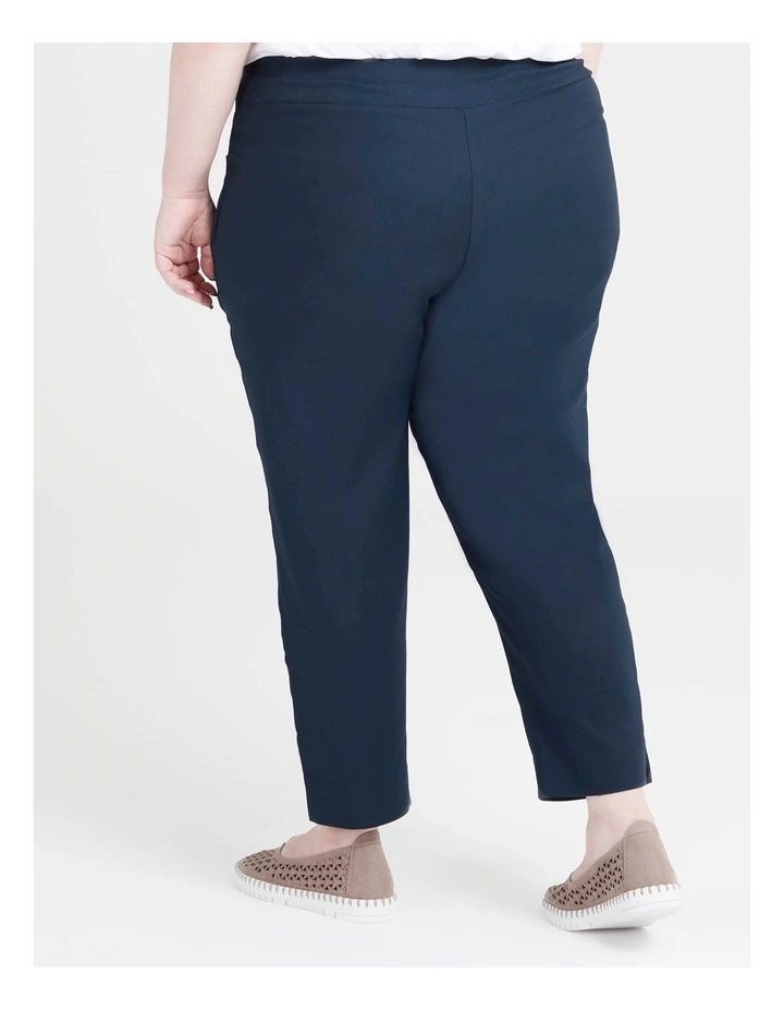 Petite Editorial Slim Pant Dark Indigo