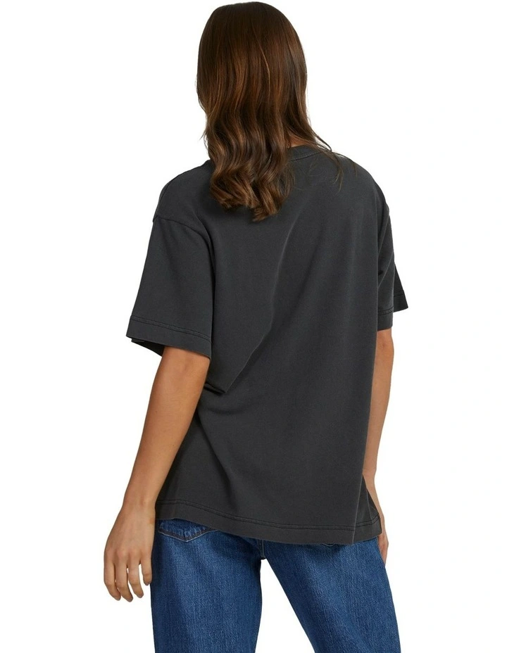 To The Stars Relaxed Fit T-Shirt in Anthracite