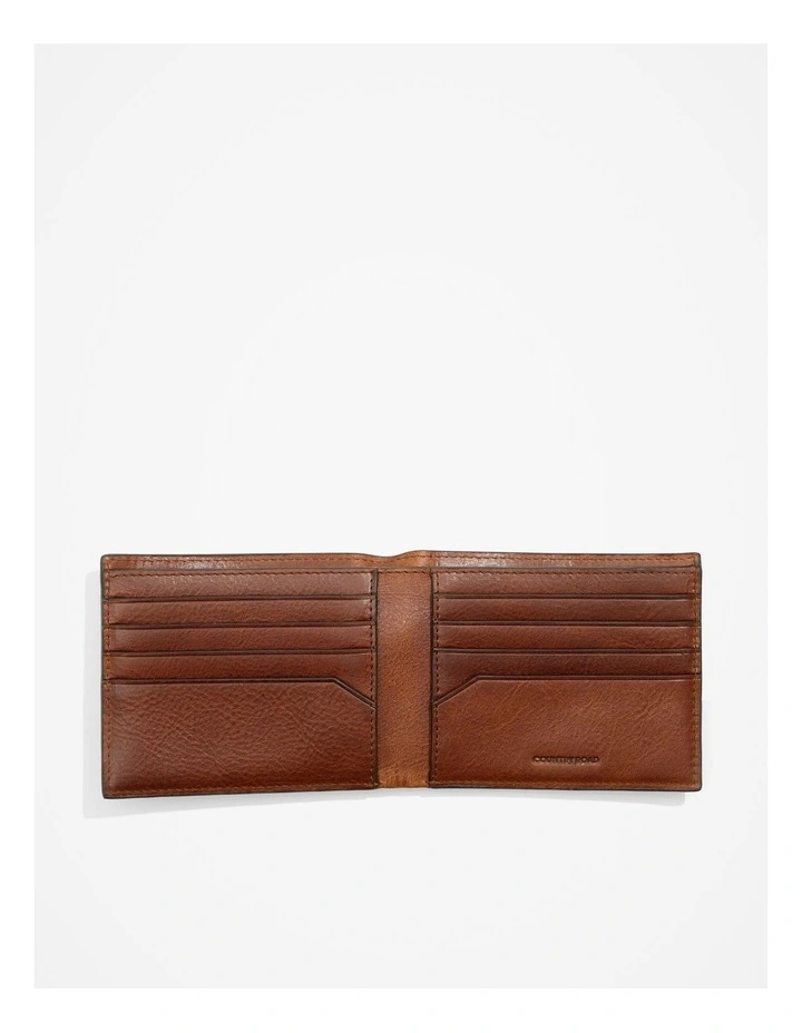Billfold With Credit Card Case in Deep Tan