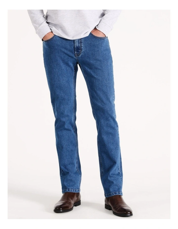 Dylan Regular Straight Jean Stonewash