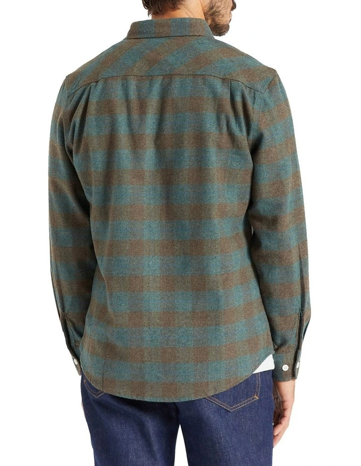 Bowery Flannel in Green