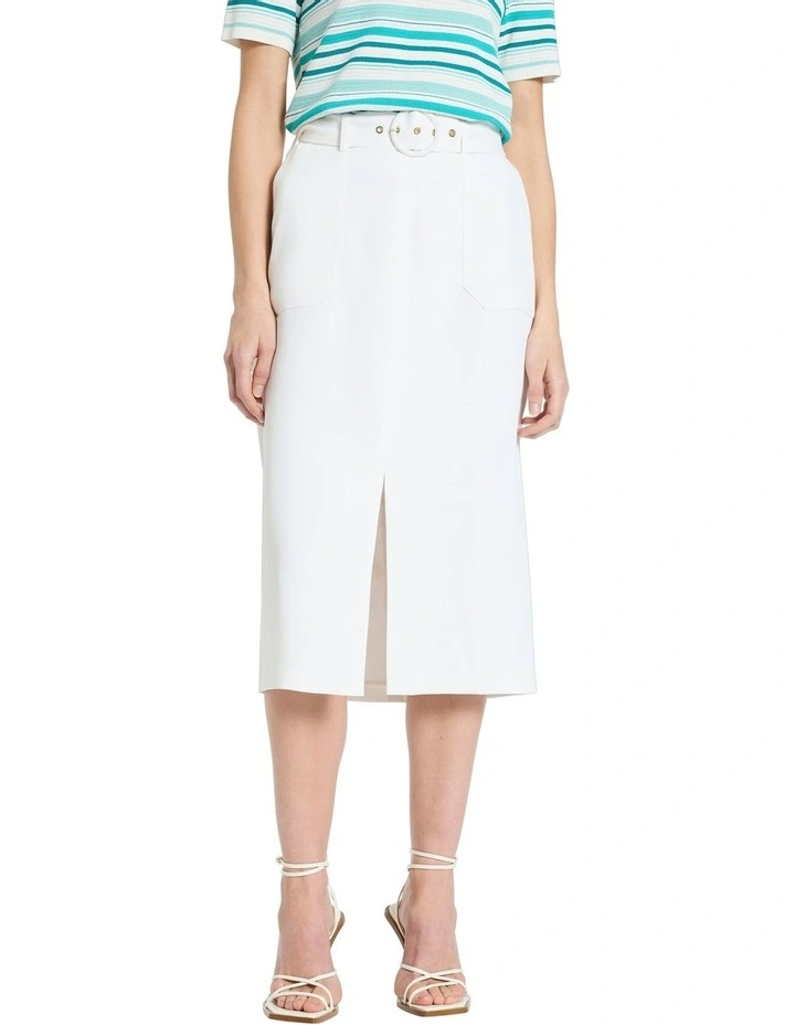 Chantal Skirt in Ivory