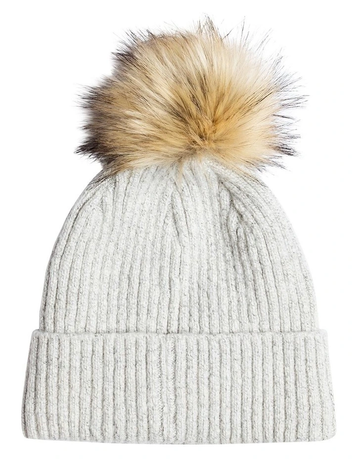 Peak Chic Beanie in Bright White