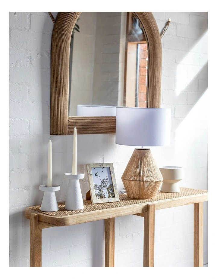 Asha Table Lamp 30x30x50cm in Natural