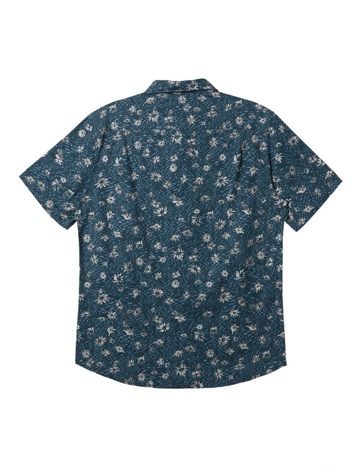 Future Hippie Short Sleeve Shirt in Midnight Navy