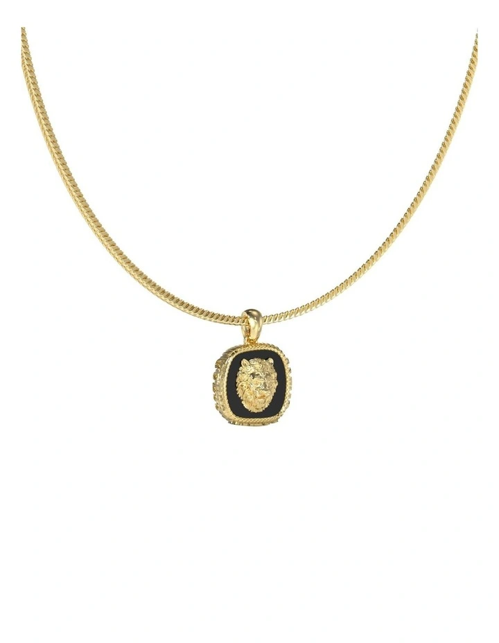 Lion King Necklace in Gold