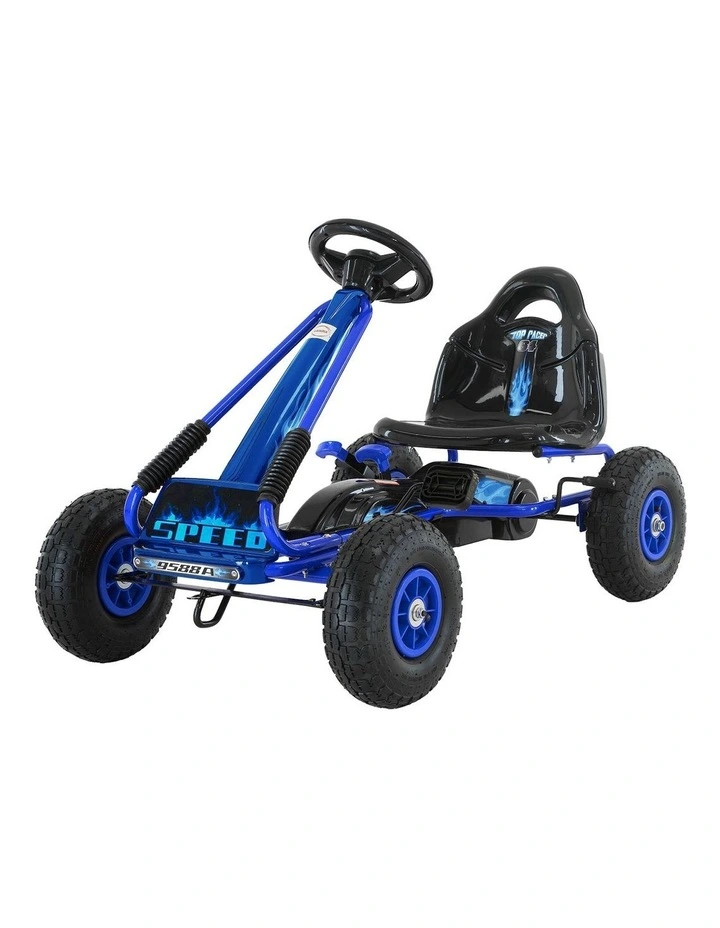 G95 Ride On Pedal Go Kart in Blue