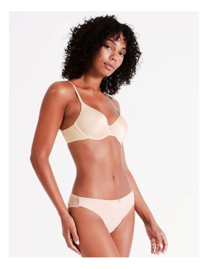 Pure Comfort Contour T-shirt Bra in Beige
