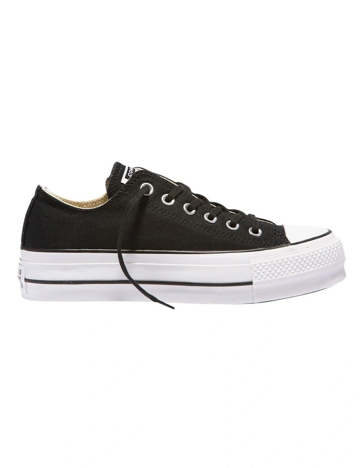Chuck Taylor All Star Lift Black Canvas Low Top Sneaker