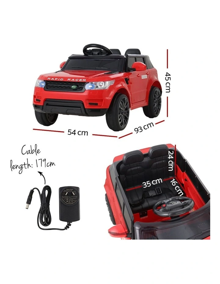 Kids Range Rover Ride On Car 12V SUV Red