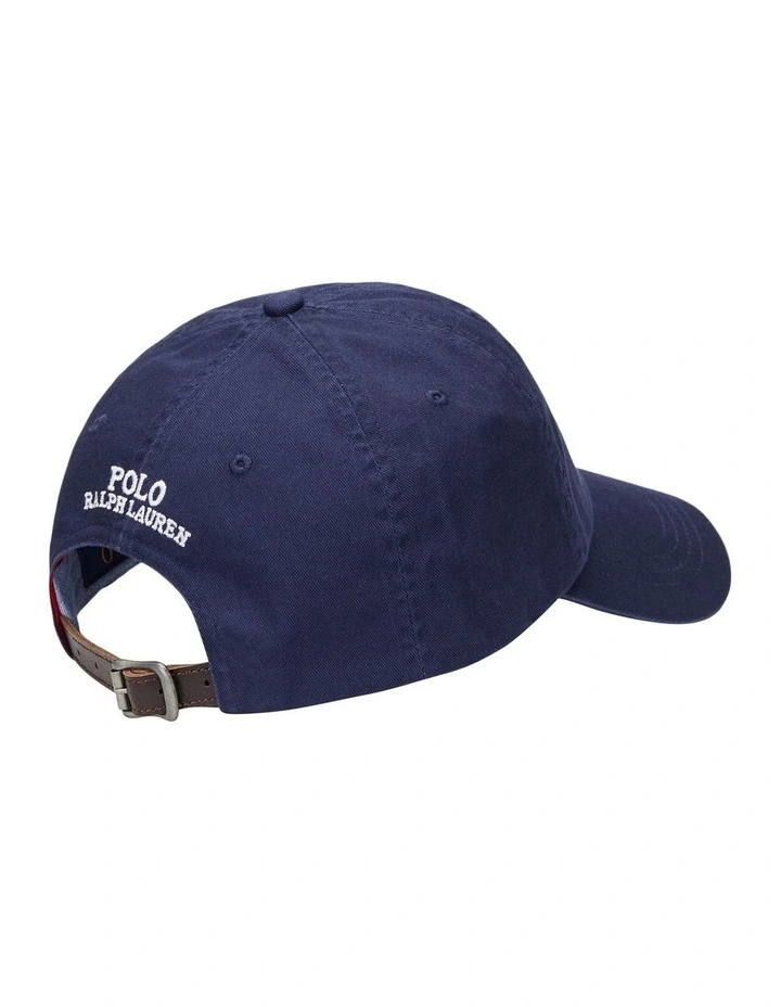 Polo Bear Twill Ball Cap in Blue