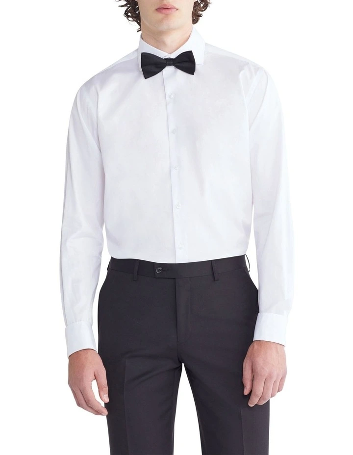 Tailored Long Sleeves Shirt in White