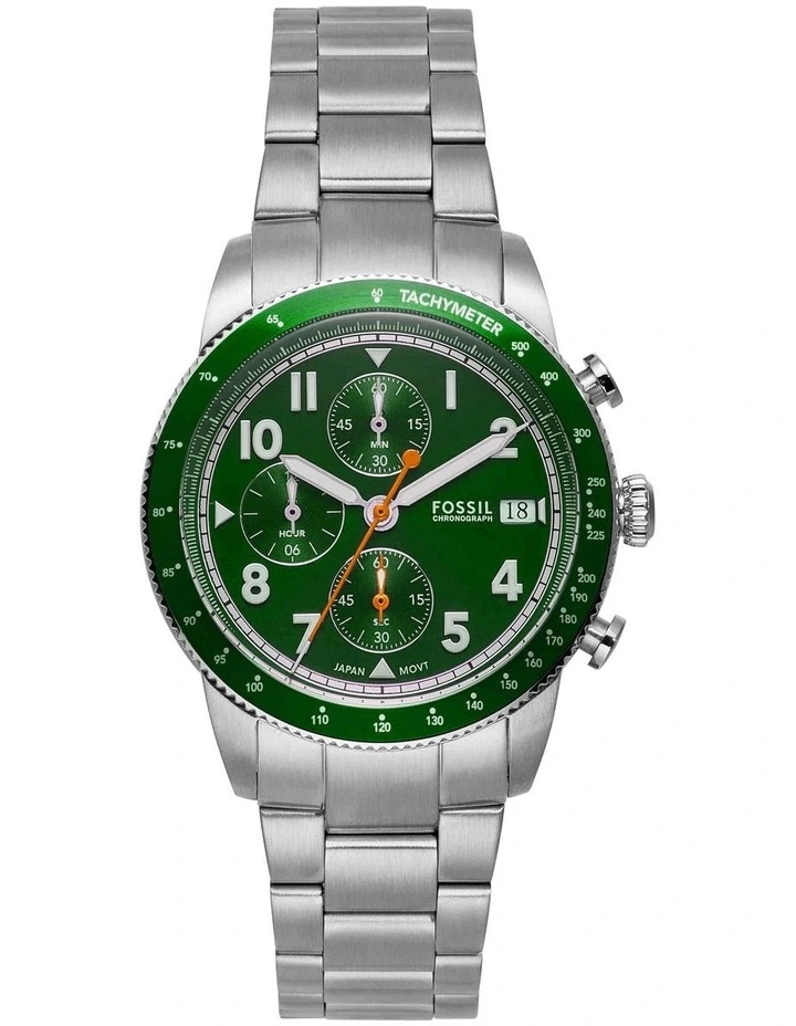 Sport Tourer Chronograph Watch in Silver