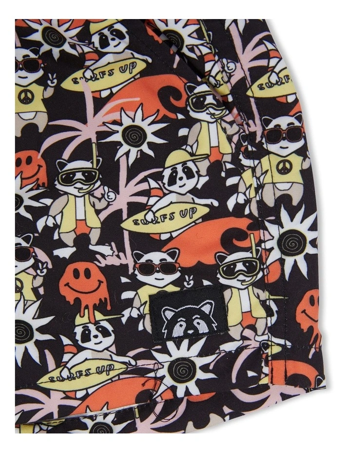 Summer Raffi Boardie Shorts (Sizes 0-3) in Print