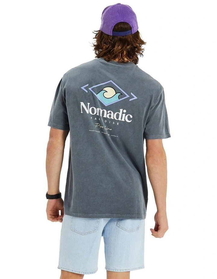 Access Relaxed Tee in Pigment Castlerock