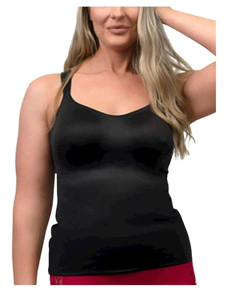 Even More Full Bust Shaping Camisole in Black