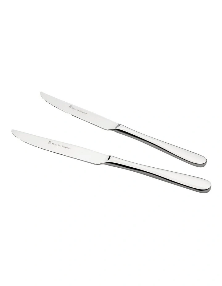 Hampton 8 Piece Steak Knife Set in Stainless Steel