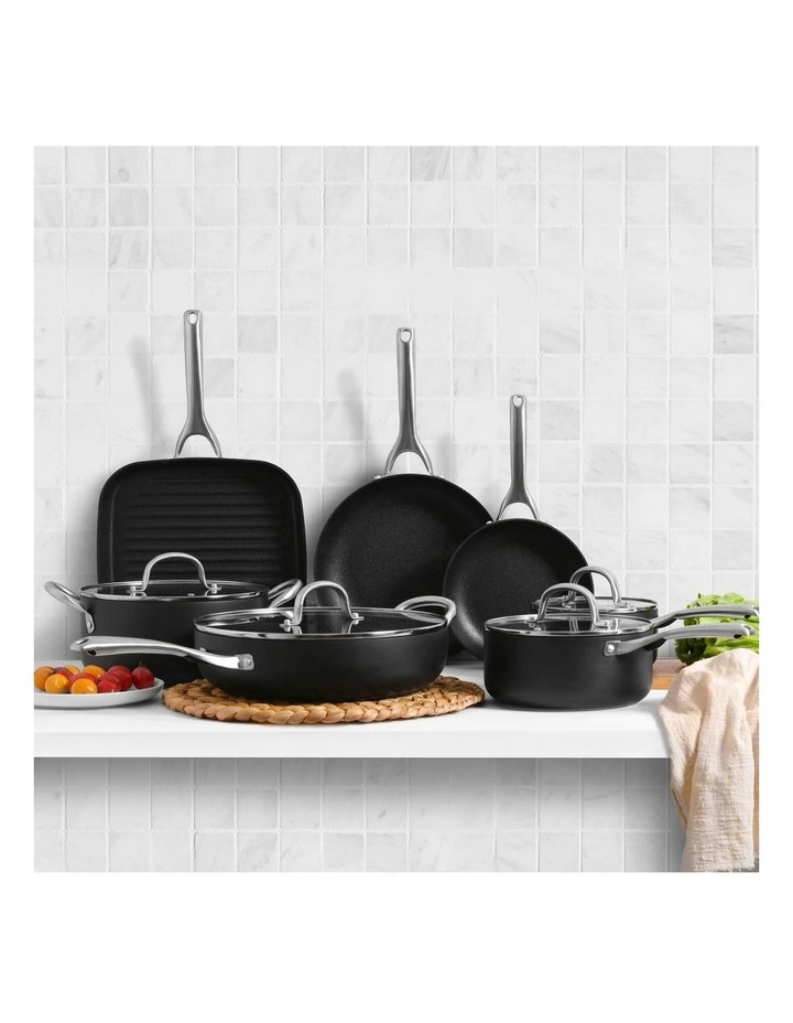 Meteore Non-Stick Cookware Set 7-Piece in Multi