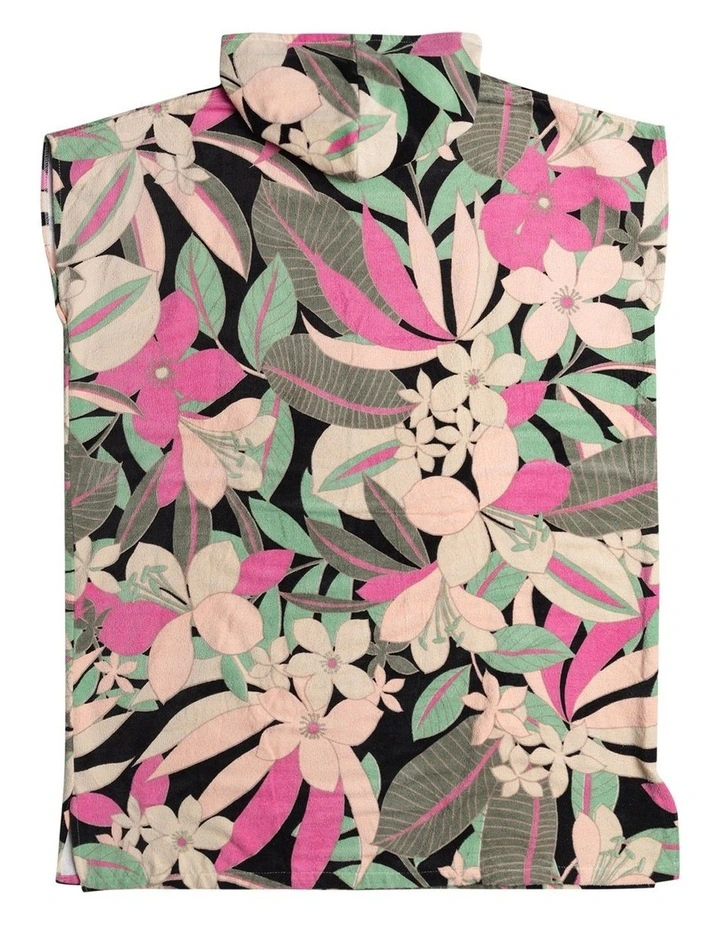 Stay Magical Poncho Towel in Anthracite Palm Song