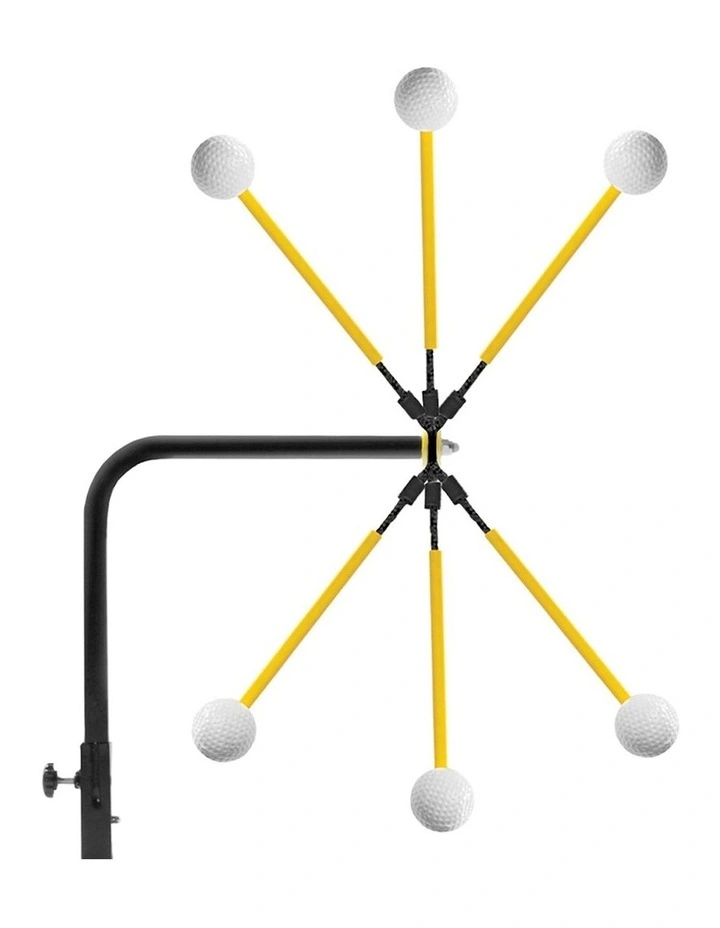 Pure Path Golf Swing Training Stake in Black