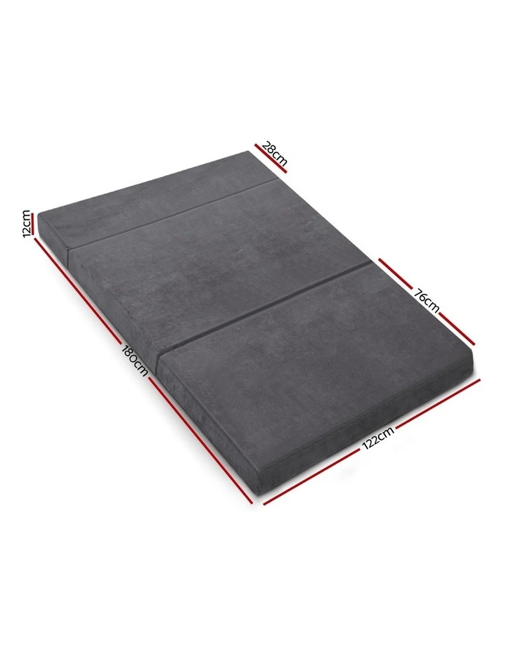 Double Folding Foam Mattress