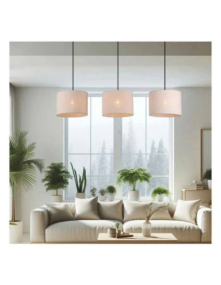 Linea Pendant Light 3 Lights