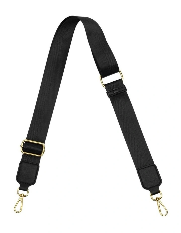 Ebby Black/Light Gold Strap