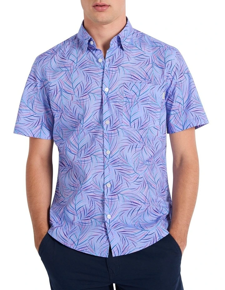 Good Times Shirt in Blue Multi