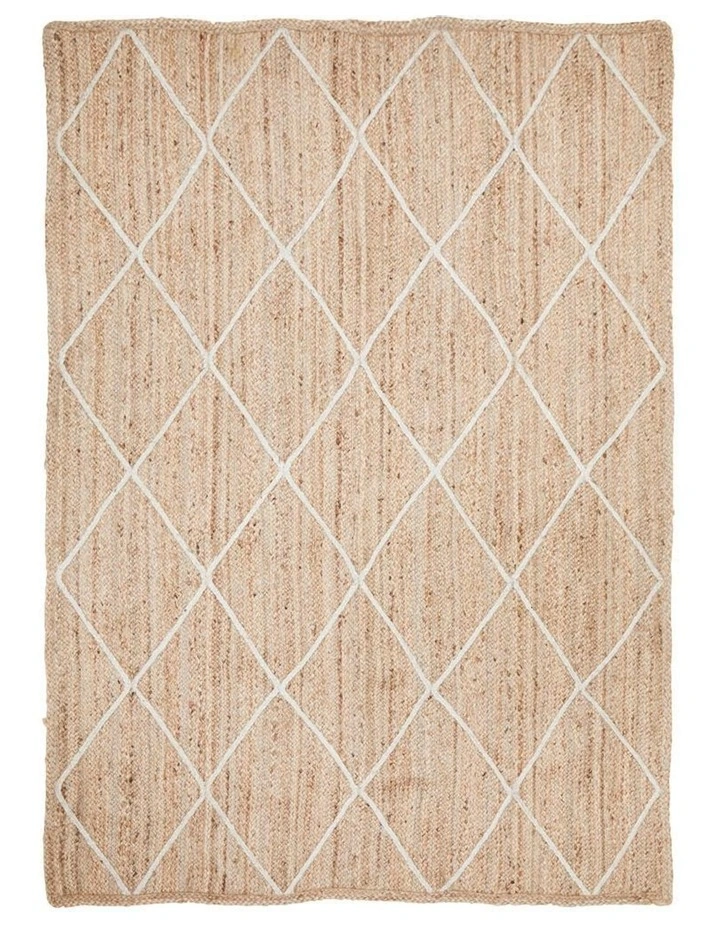 Noosa Runner Rug 222 in Natural