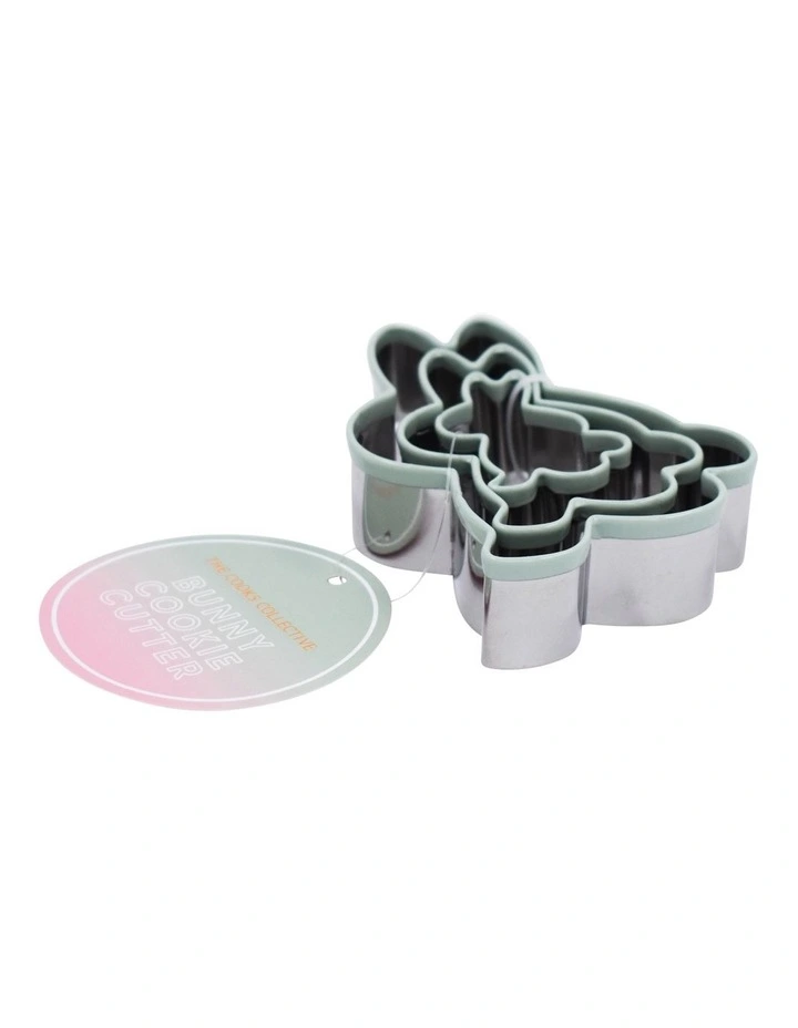 Bunny Shaped Cookie Cutters Set of 3
