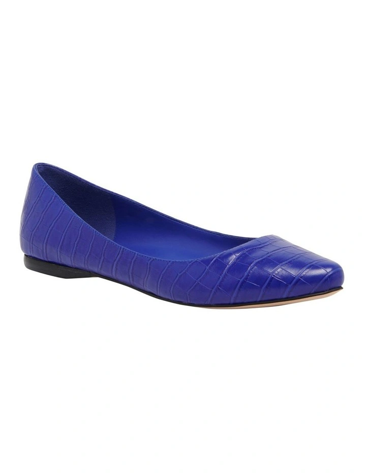 Speakup Ballet Flat in Blue