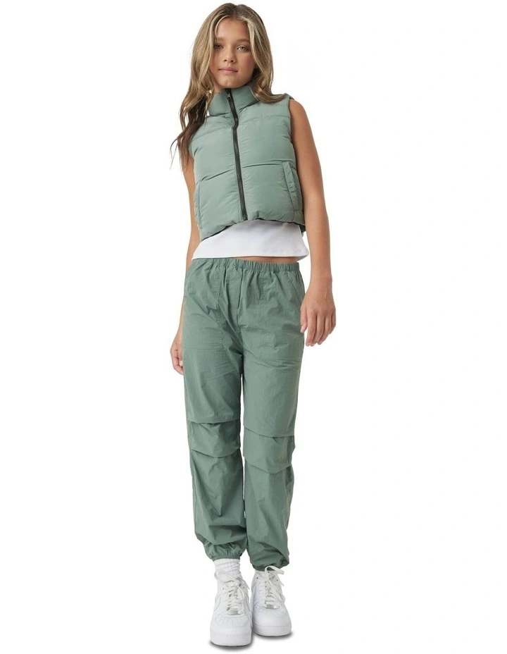 Lenni Reversible Vest in Hunter Green
