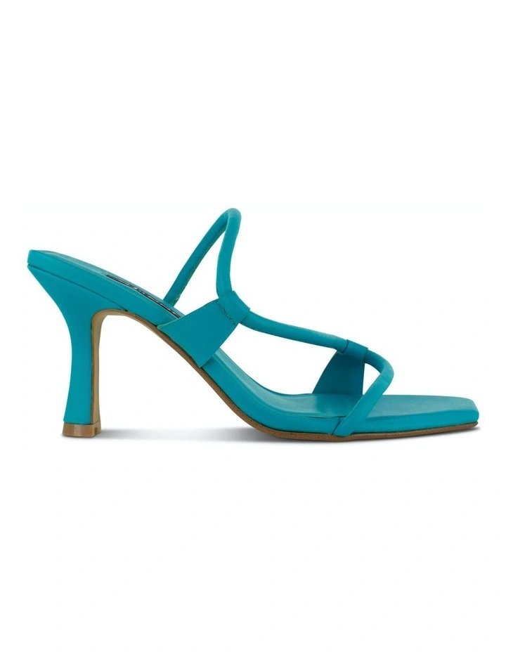 Uxley Heeled Sandals in Blue