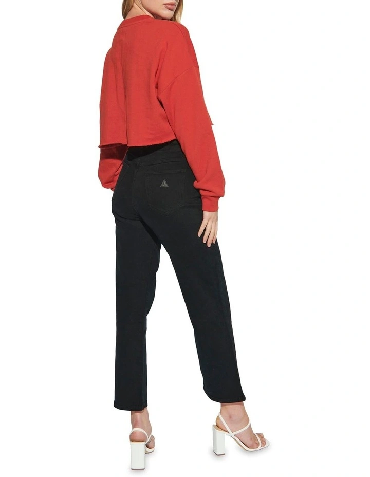 A Venice Straight Leg Jean in Dead Of Night