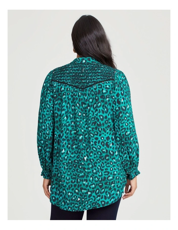 Natural Leopard Shirt in Print