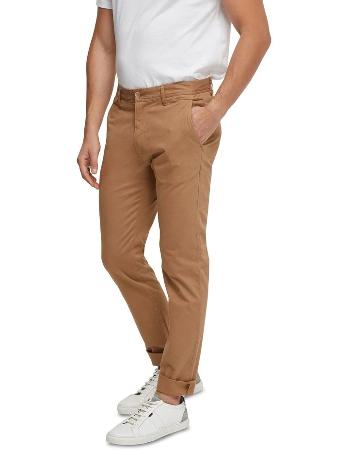 Danny Casual Organic Cotton Chino in Caramel