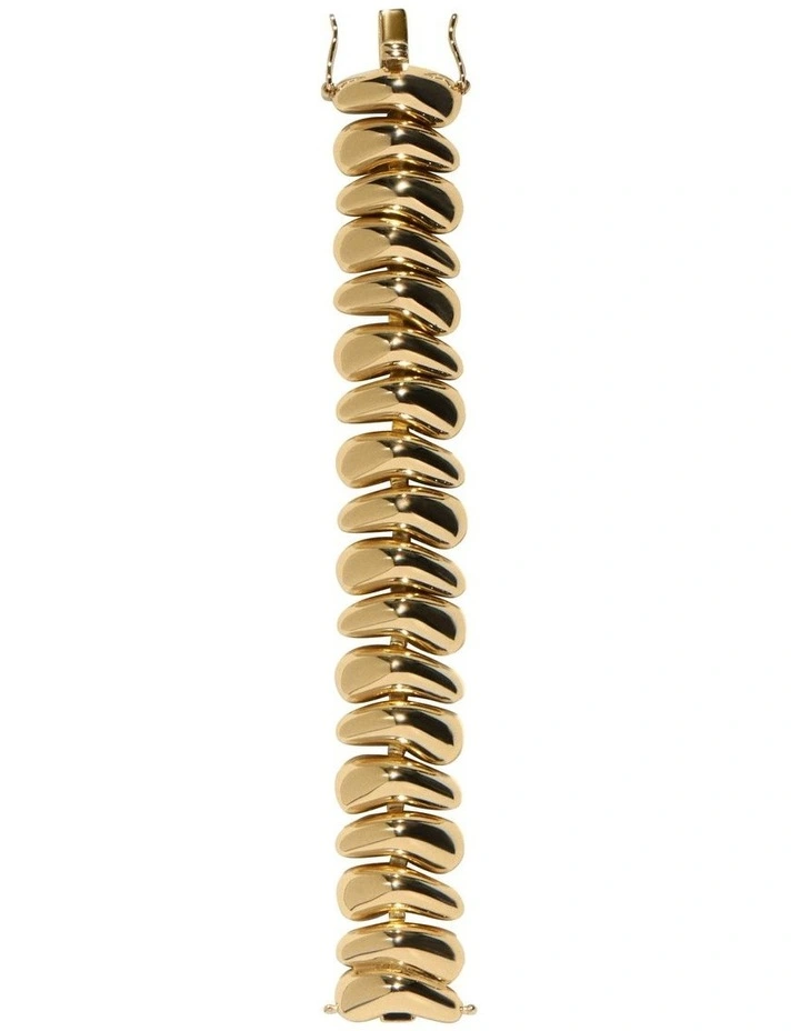 Wave Bracelet in Gold